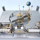 Illustration for article titled Planetarium-Tellurium Clock Tells Time, Position of Solar System